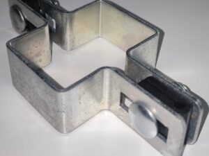 Obejma metalowa pośrednia 60x40 ocynkowana