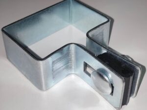 Obejma metalowa końcowa 60x40 ocynkowana