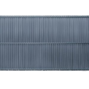 Listwy ogrodzeniowe pionowe 123 x 250 RD03 ciemno szary