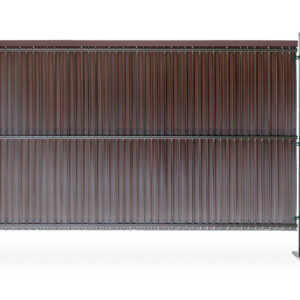 Listwy ogrodzeniowe pionowe 173 x 250 RD01 jasny brąz