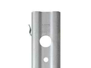 Słupek do siatki leśnej Typ C wys 230cm 50x30x1,5mm Ocynk