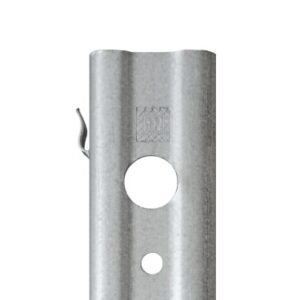 Słupek do siatki leśnej Typ C wys 230cm 50x30x1,5mm Ocynk
